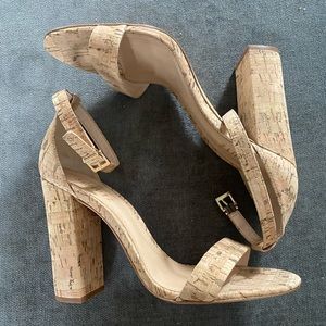 SCHUTZ cork sandal Pumps Size 10 EUC